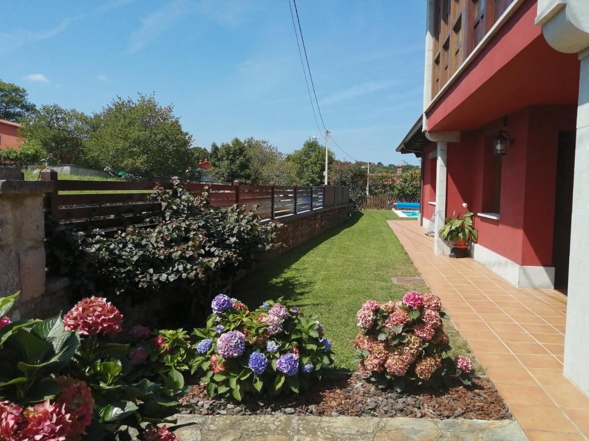 La Casa Roja Asturias Villa Hontoria Exterior photo