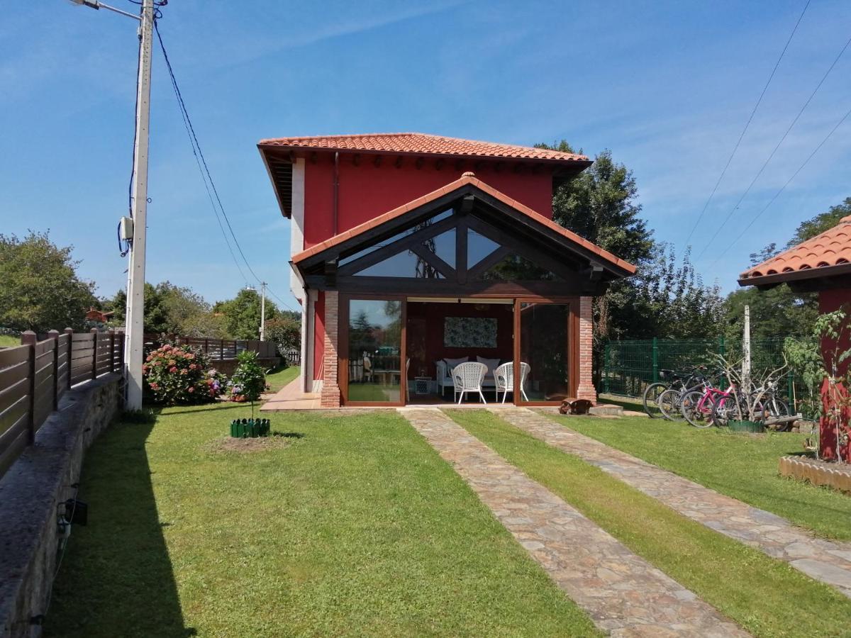 La Casa Roja Asturias Villa Hontoria Exterior photo